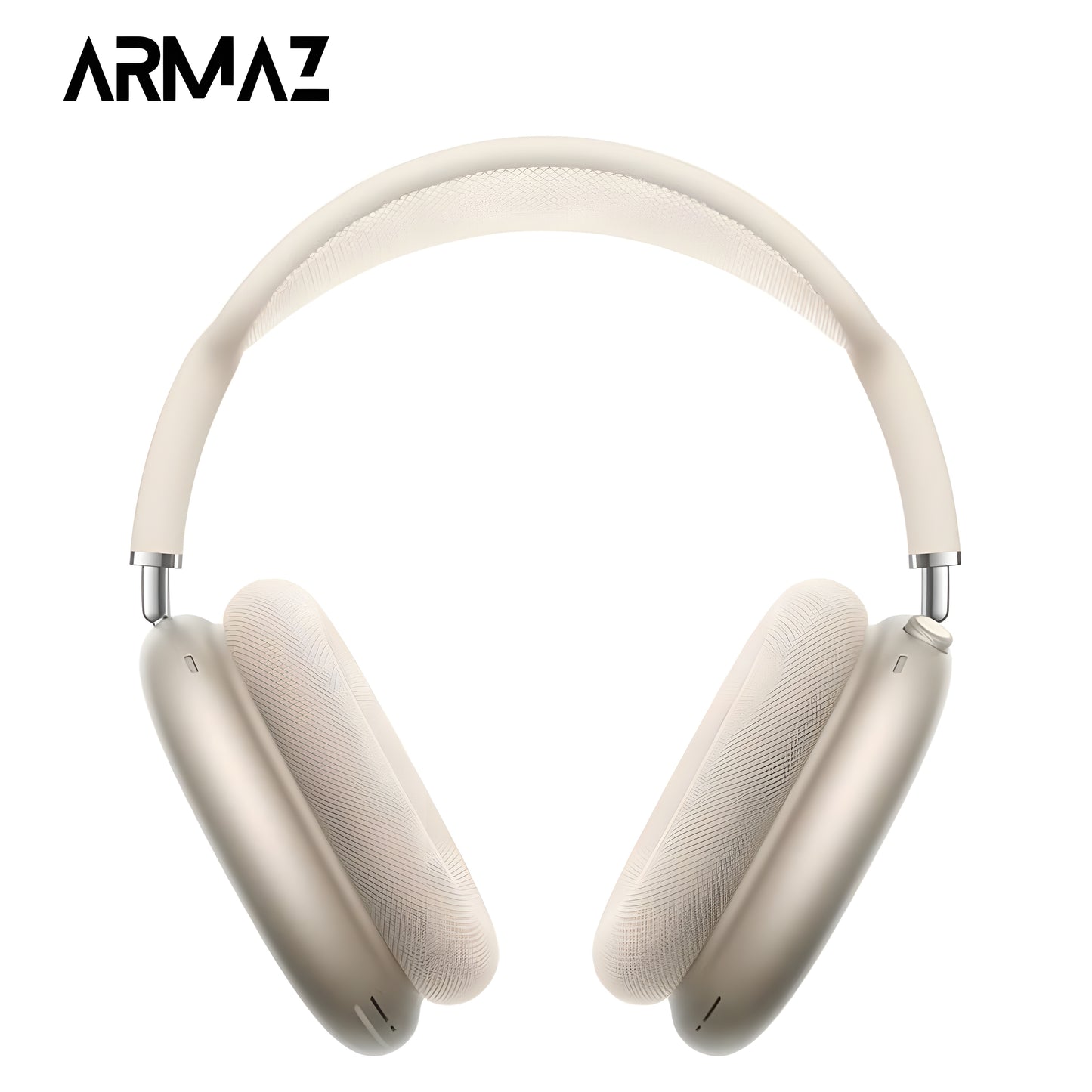 Armaz Max Wireless Headphones with High Quality Immersive Audio & Studio Grade Sound (Starlight)