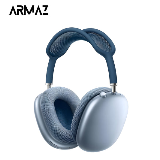 Armaz Max Wireless Headphones with High Quality Immersive Audio & Studio Grade Sound (Blue)