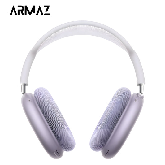 Armaz Max Wireless Headphones with High Quality Immersive Audio & Studio Grade Sound (Purple)