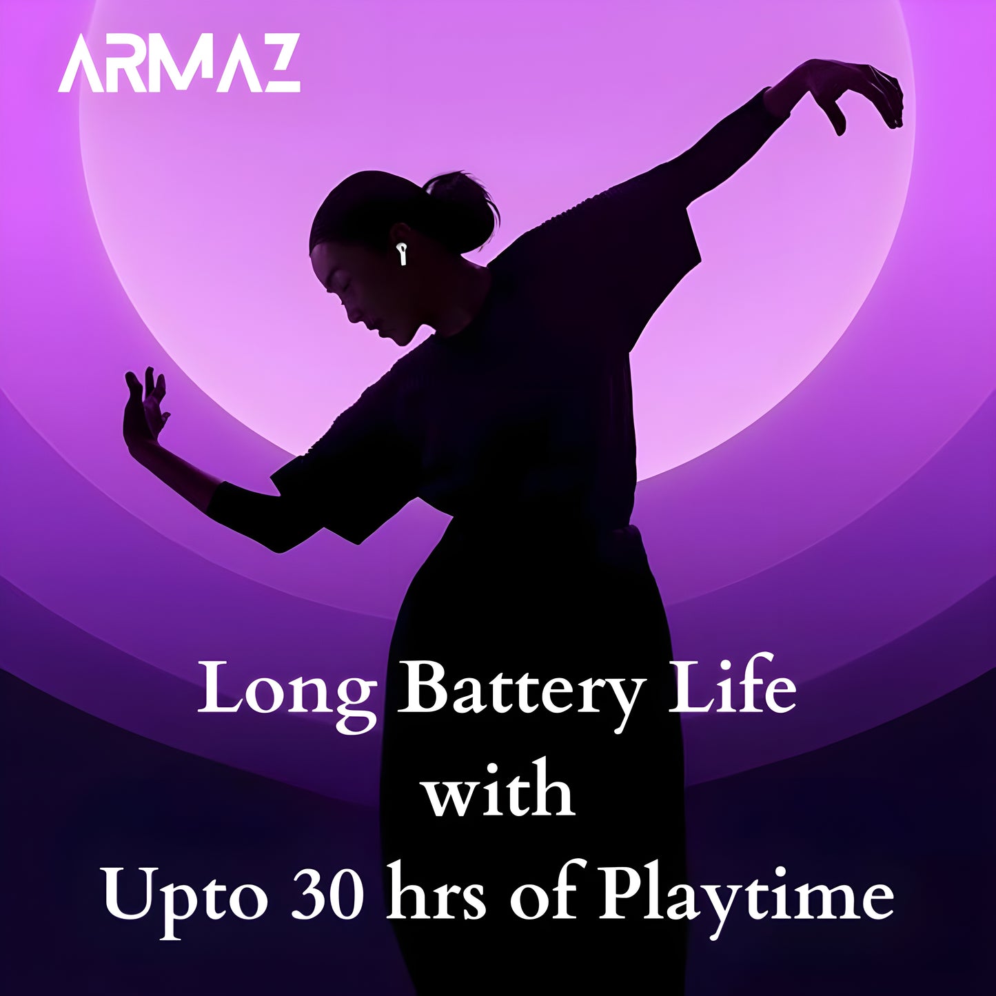 Armaz Buds Pro (2nd Generation) with Active Noise Cancellation & Wireless Charging Case